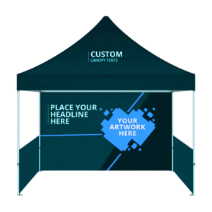 NYC 10' 10' tent printing