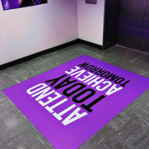 NYC floor graphics printing