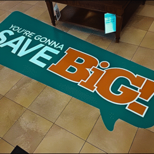 NYC floor graphics service