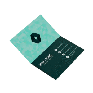 NYC fold over business cards service