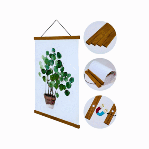 NYC magnetic wood frame hanger printing