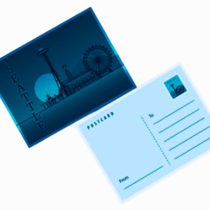 NYC post cards service