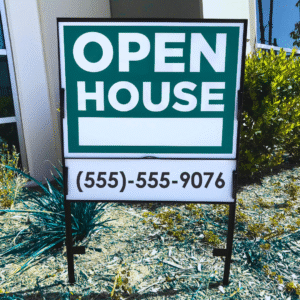 NYC real estate a frame printing