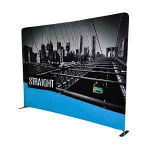 NYC tension fabric display - straight printing