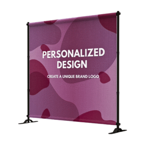 NYC tension fabric display - straight service