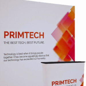 NYC velcro fabric pop up display - straight printing