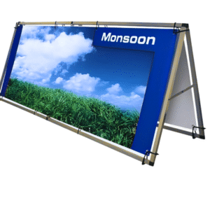 New York banner a frame