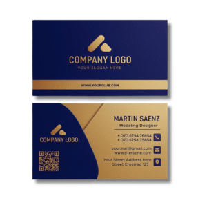 New York custom raised foil business cards