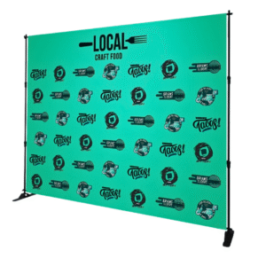 New York custom step and repeat backdrop
