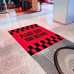New York floor graphics