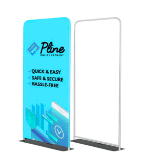 New York tension fabric stand