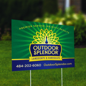 New York yard sign and h stake