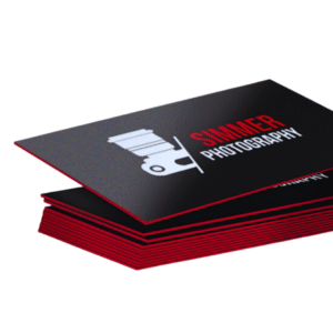 Painted Edge Business Cards