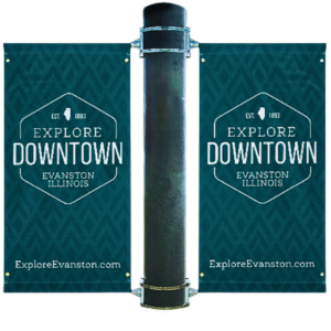custom light pole banners New York